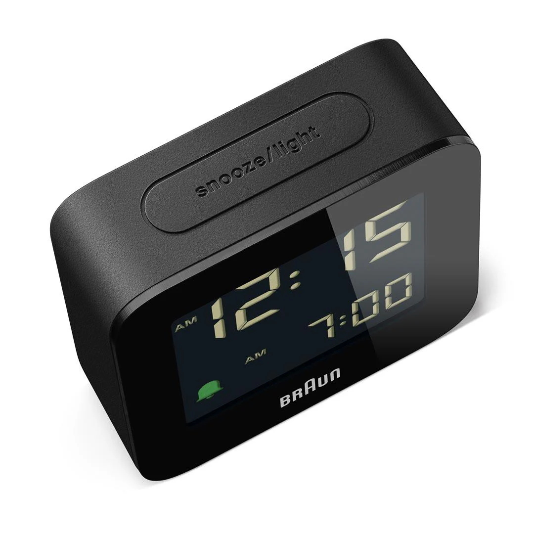 BC08 Braun digital travel alarm clock - black - Image 6