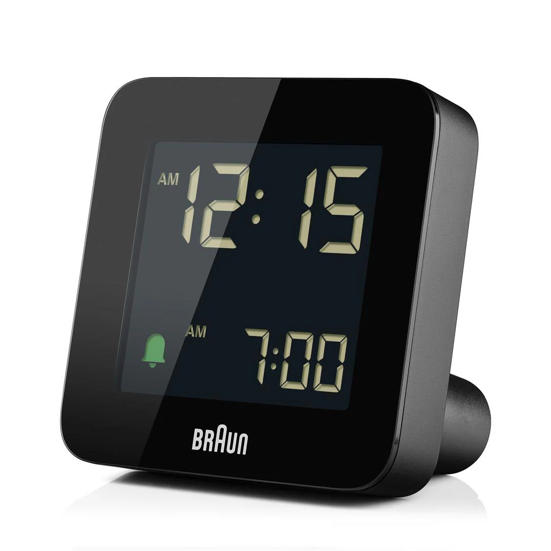 BC09 Braun digital alarm clock - black - Image 3