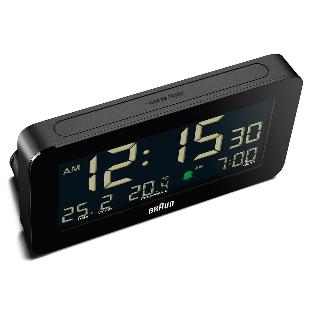 BC10 Braun digital alarm clock - black - Image 5