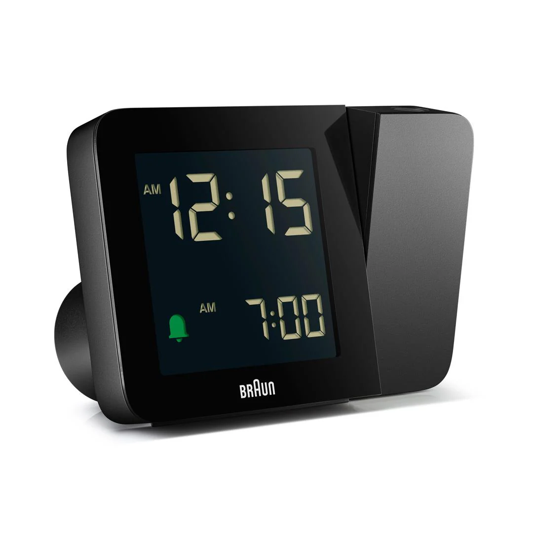 BC15 Braun digital projection alarm clock - black - Image 3