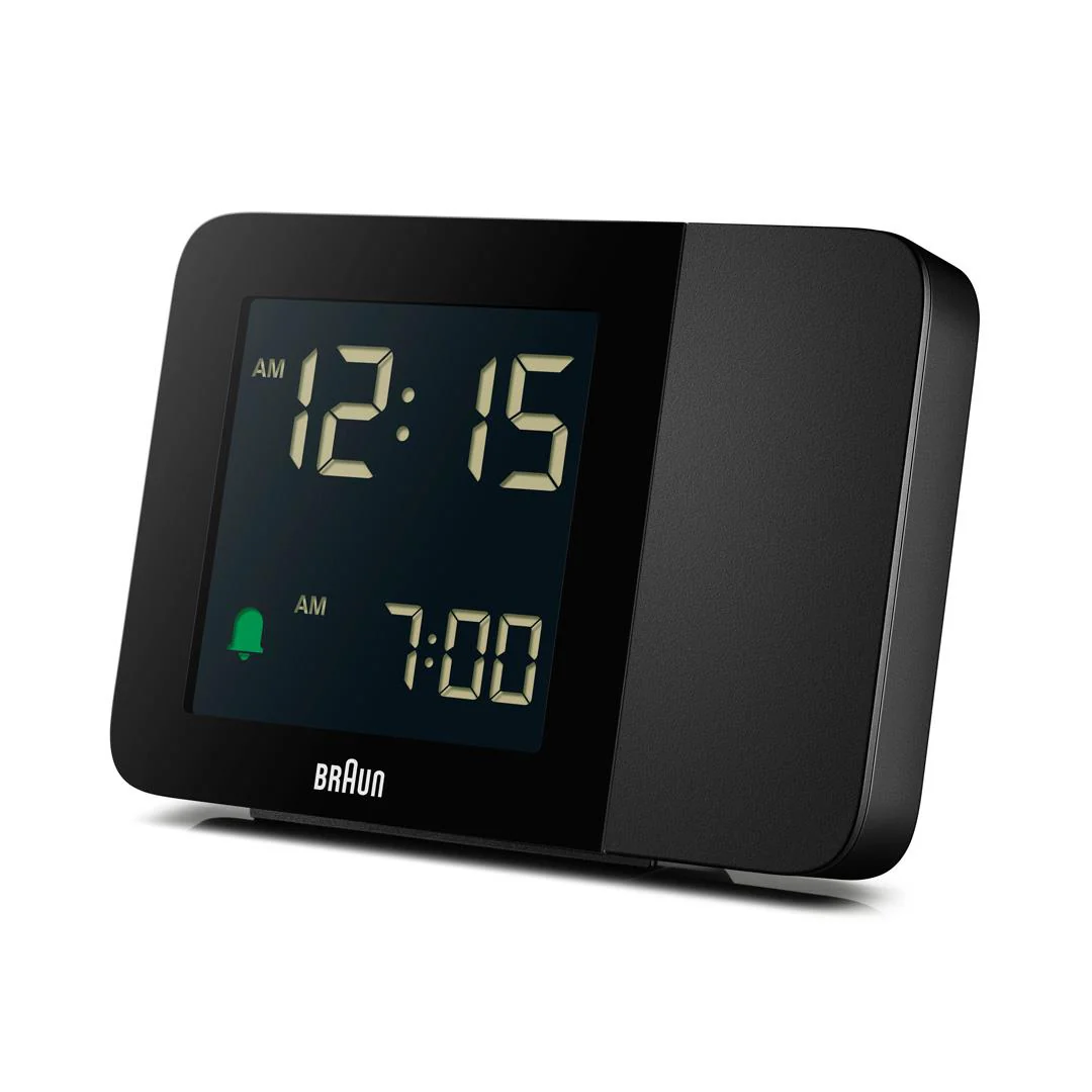 BC15 Braun digital projection alarm clock - black - Image 8