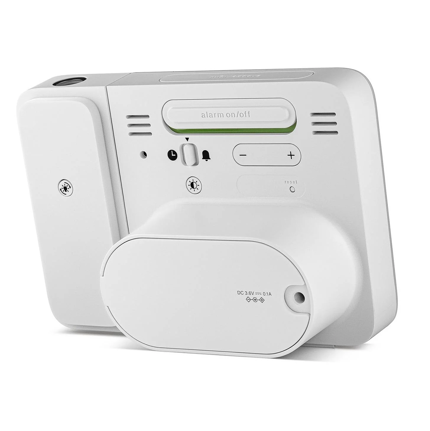 BC15 Braun digital projection alarm clock - white - Image 11