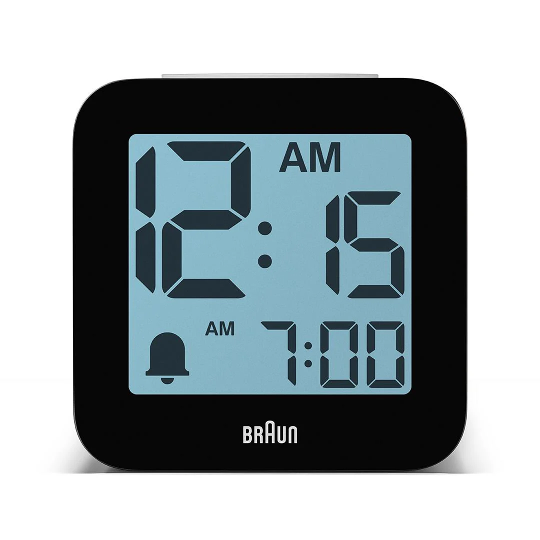 BC25 Braun time speaking digital alarm clock - white - Image 4