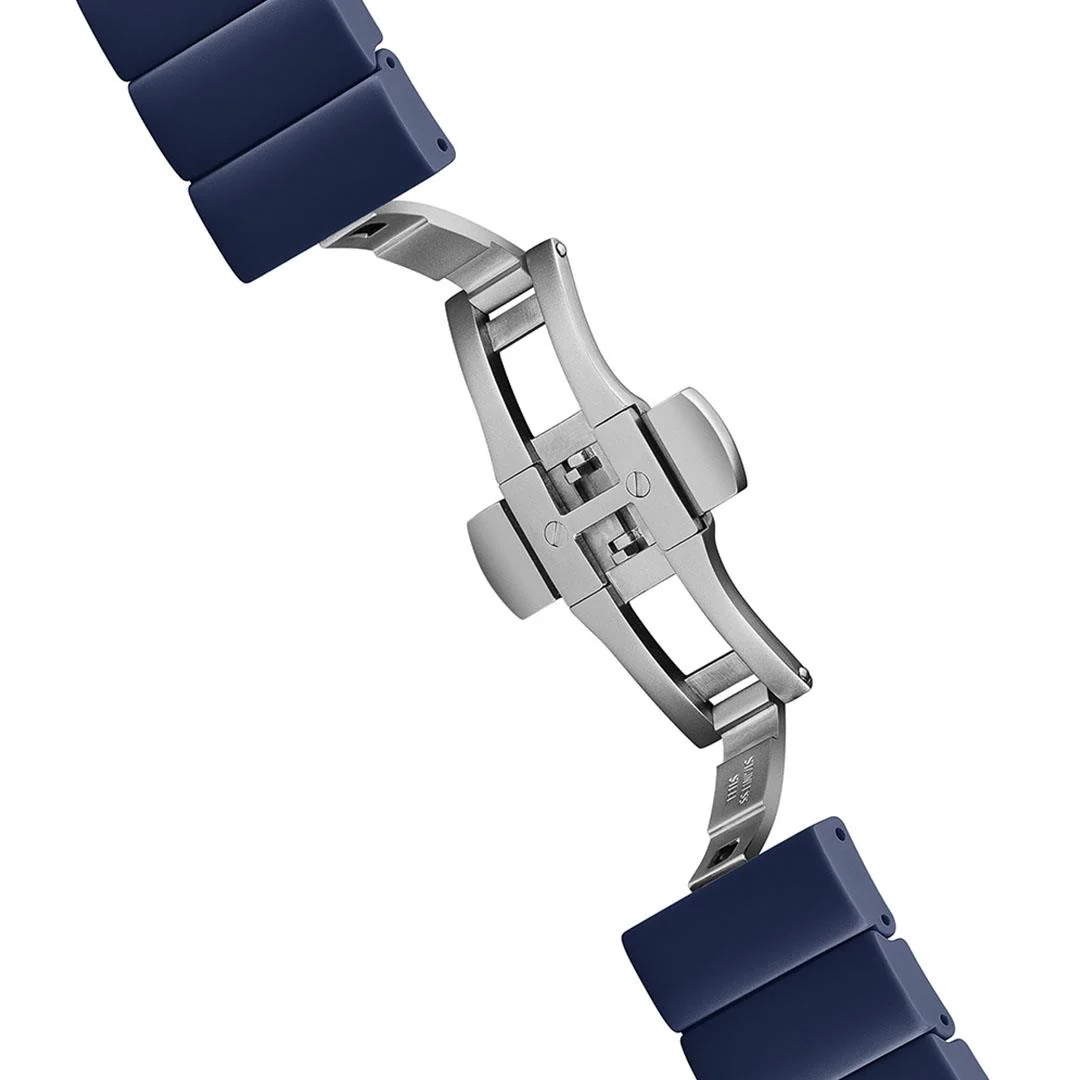 BN0171 Braun unisex classic watch - blue dial and blue ceramic bracelet - Image 7